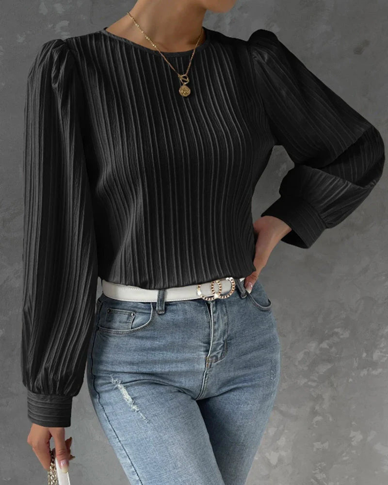 Blusa Plisada Soft