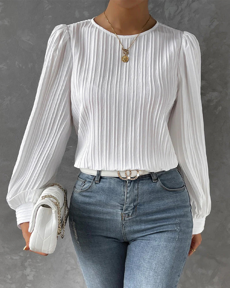 Blusa Plisada Soft