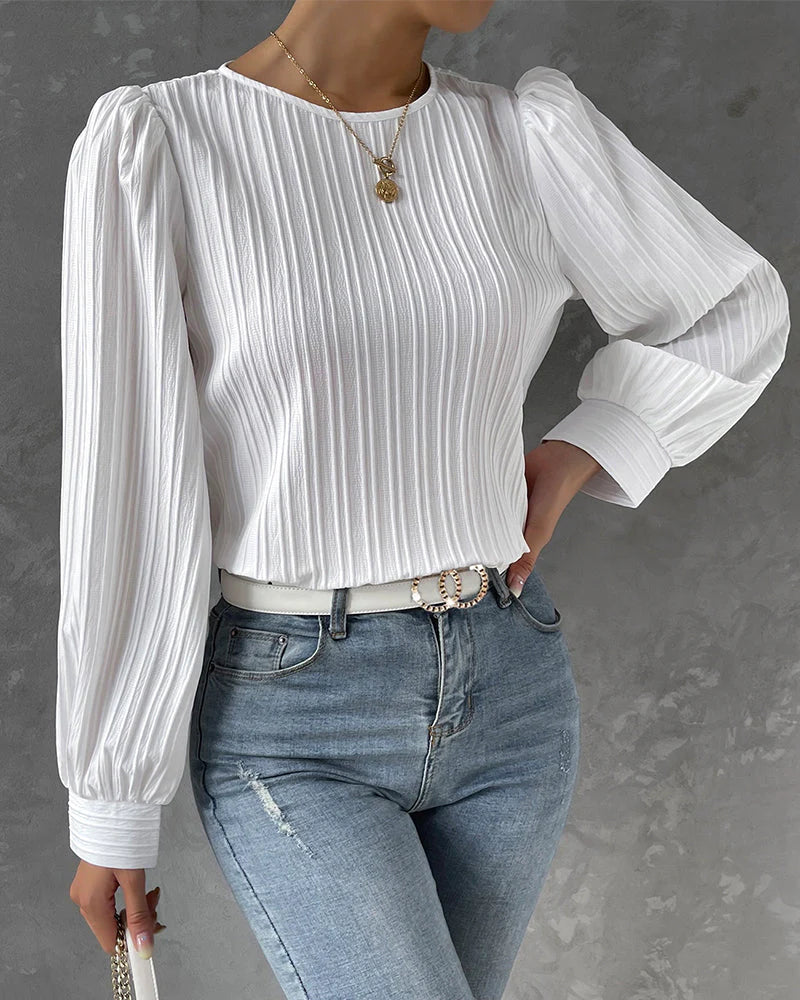 Blusa Plisada Soft