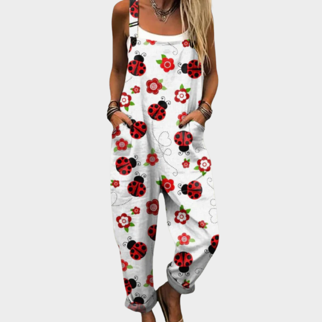 Overol estampado cómodo