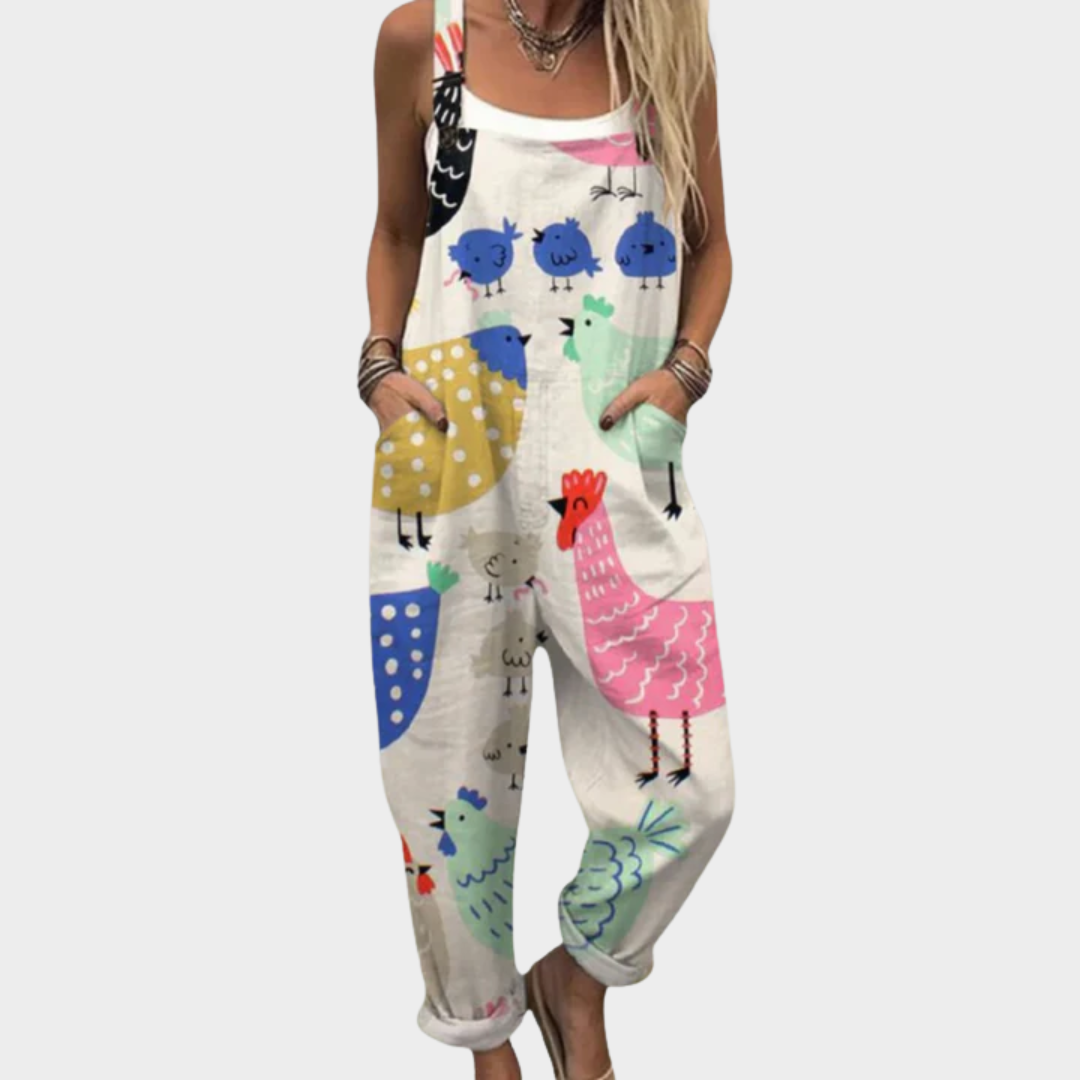 Peto estampado cómodo