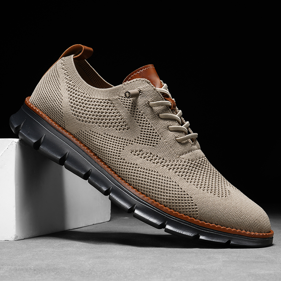 Renato– Zapatos de hombre con tejido de malla