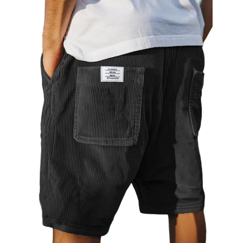 Victor | Pantalones cortos de terciopelo elegantes