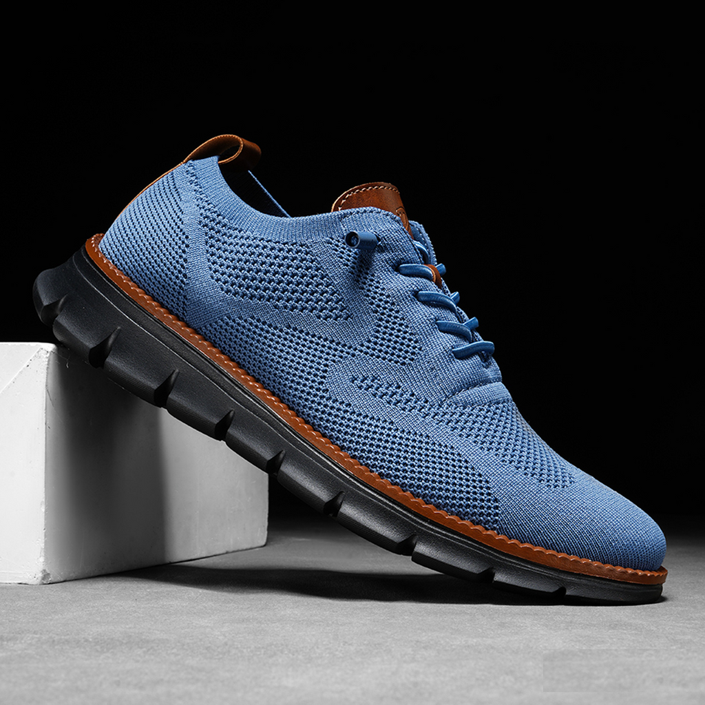 Renato– Zapatos de hombre con tejido de malla