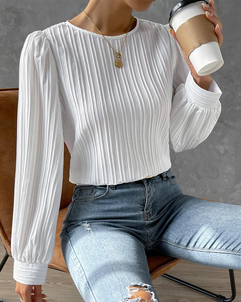 Blusa Plisada Soft