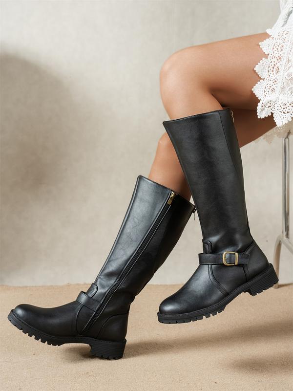 Elsie - Botas Elegantes con Tacón Bajo