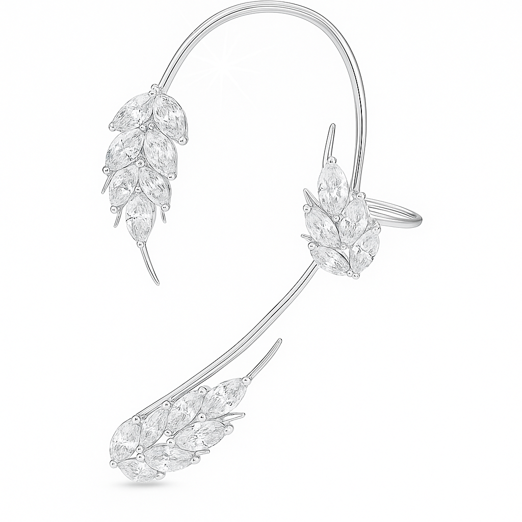 Cuff de Oreja Hoja Elísea – Par