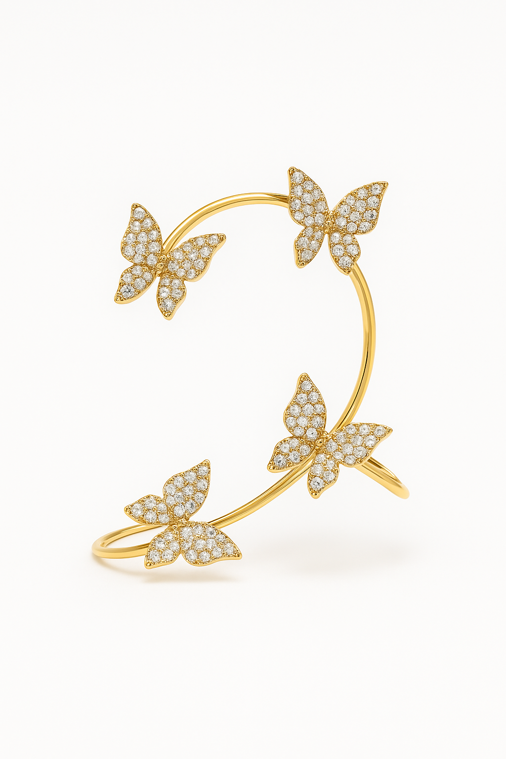 Cuff de Oreja Mariposa Celestia – Par