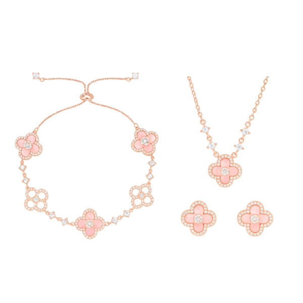 Set Sakura Cleef – Brazalete, Pendientes & Collar