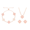 Set Sakura Cleef – Brazalete, Pendientes & Collar