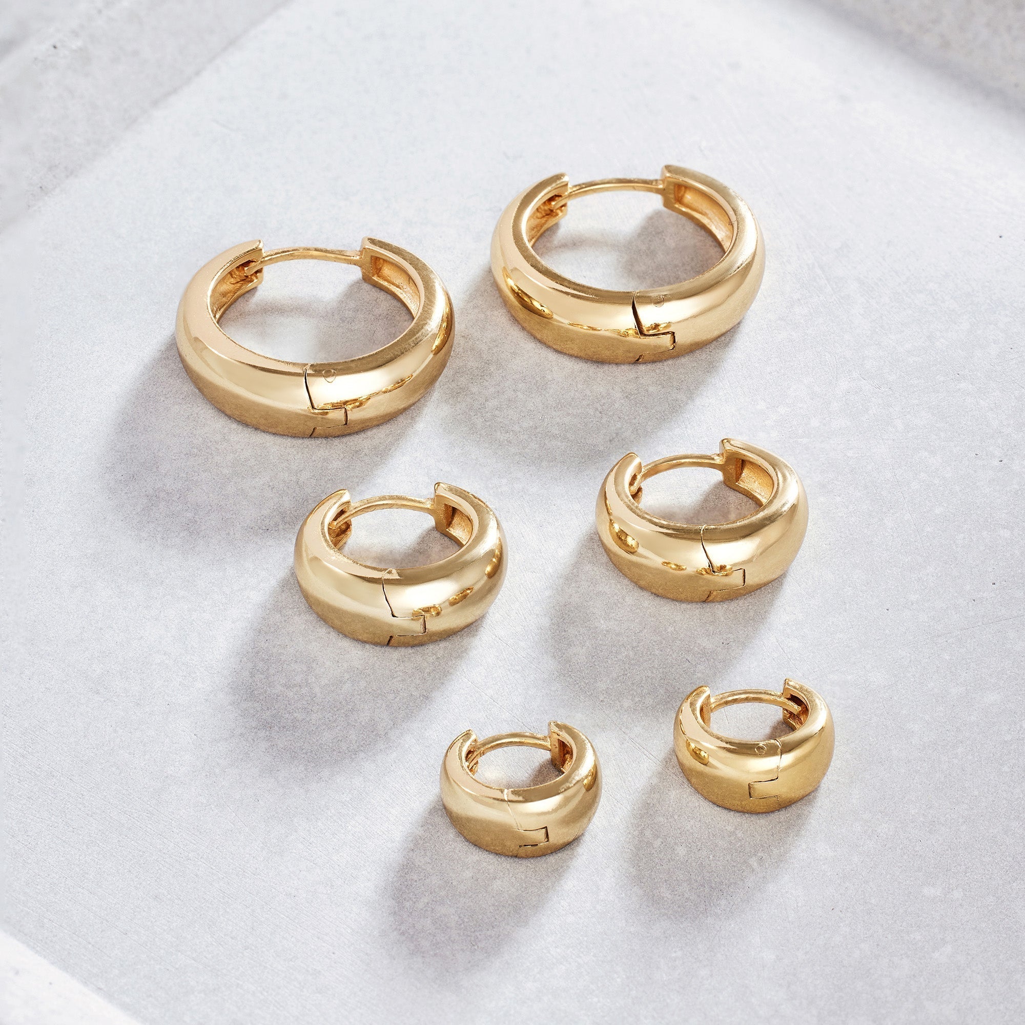 Mini cerchi Rue | Oro