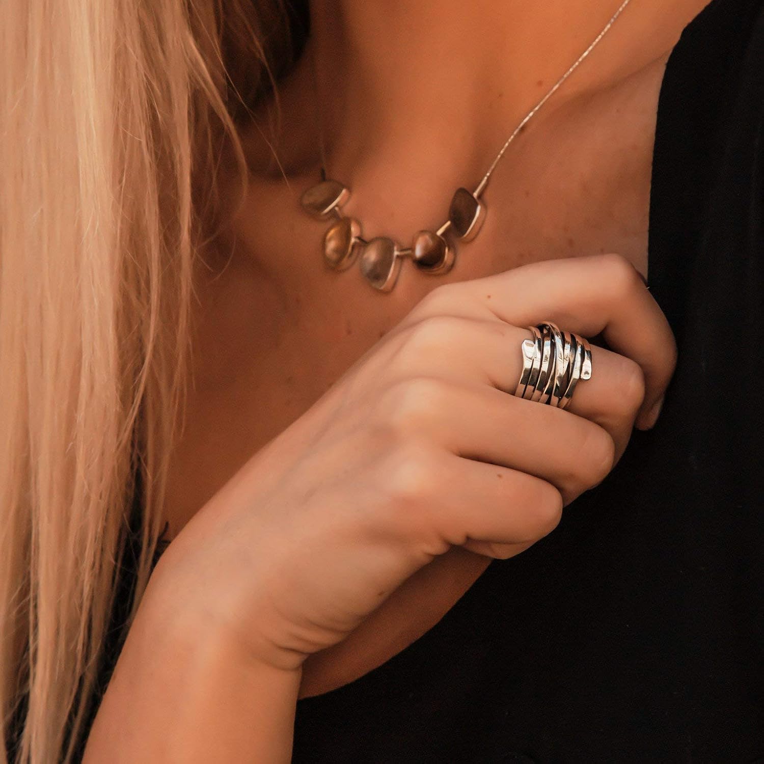 BLISS | Anillo vintage grueso en plata