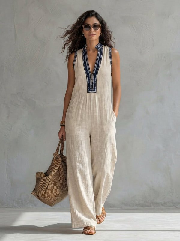 Guadalupe | Enterizo Mujer sin Mangas Cuello Alto