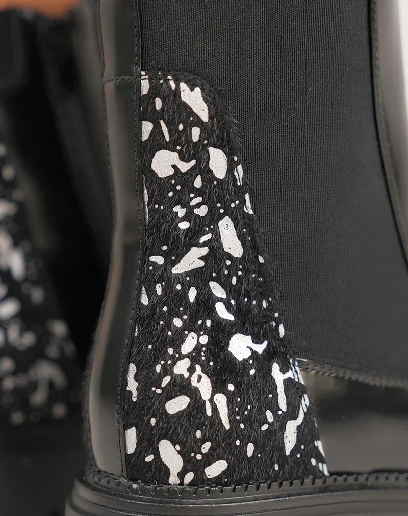 Chelsea Botas Negras - Detalle Oscuro