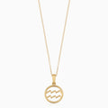 Collar con signo zodiacal | Oro