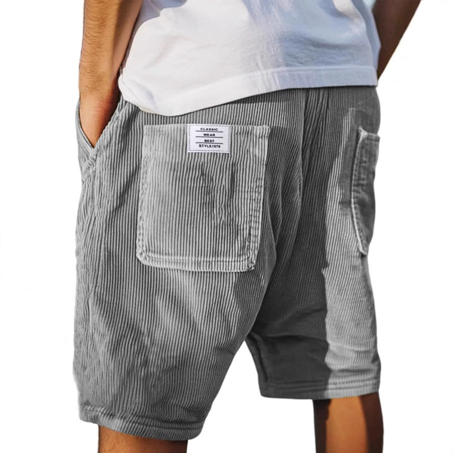 Victor | Pantalones cortos de terciopelo elegantes