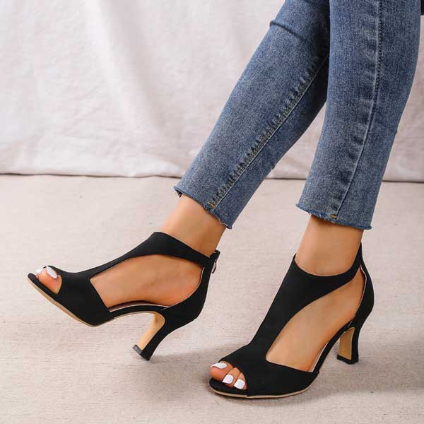 Claudia - Sandalias Ortopédicas con Tacón
