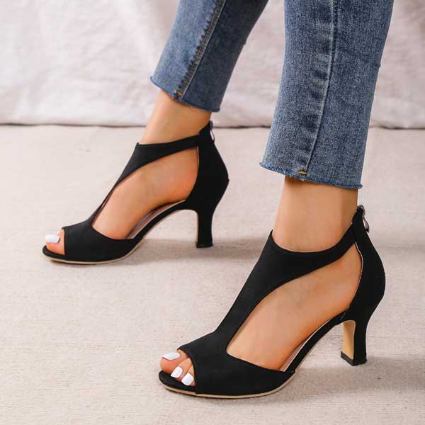 Claudia - Sandalias Ortopédicas con Tacón
