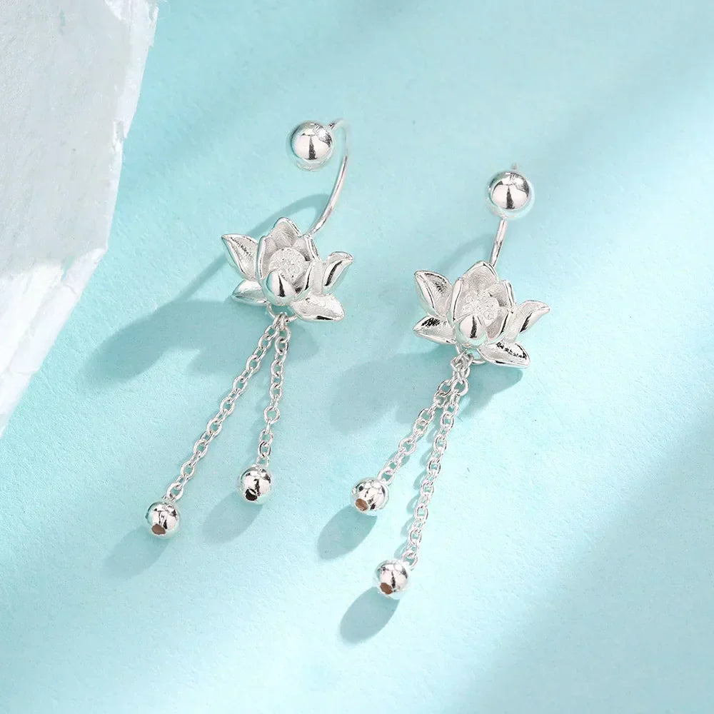 Pendientes Zen Lotus – Par