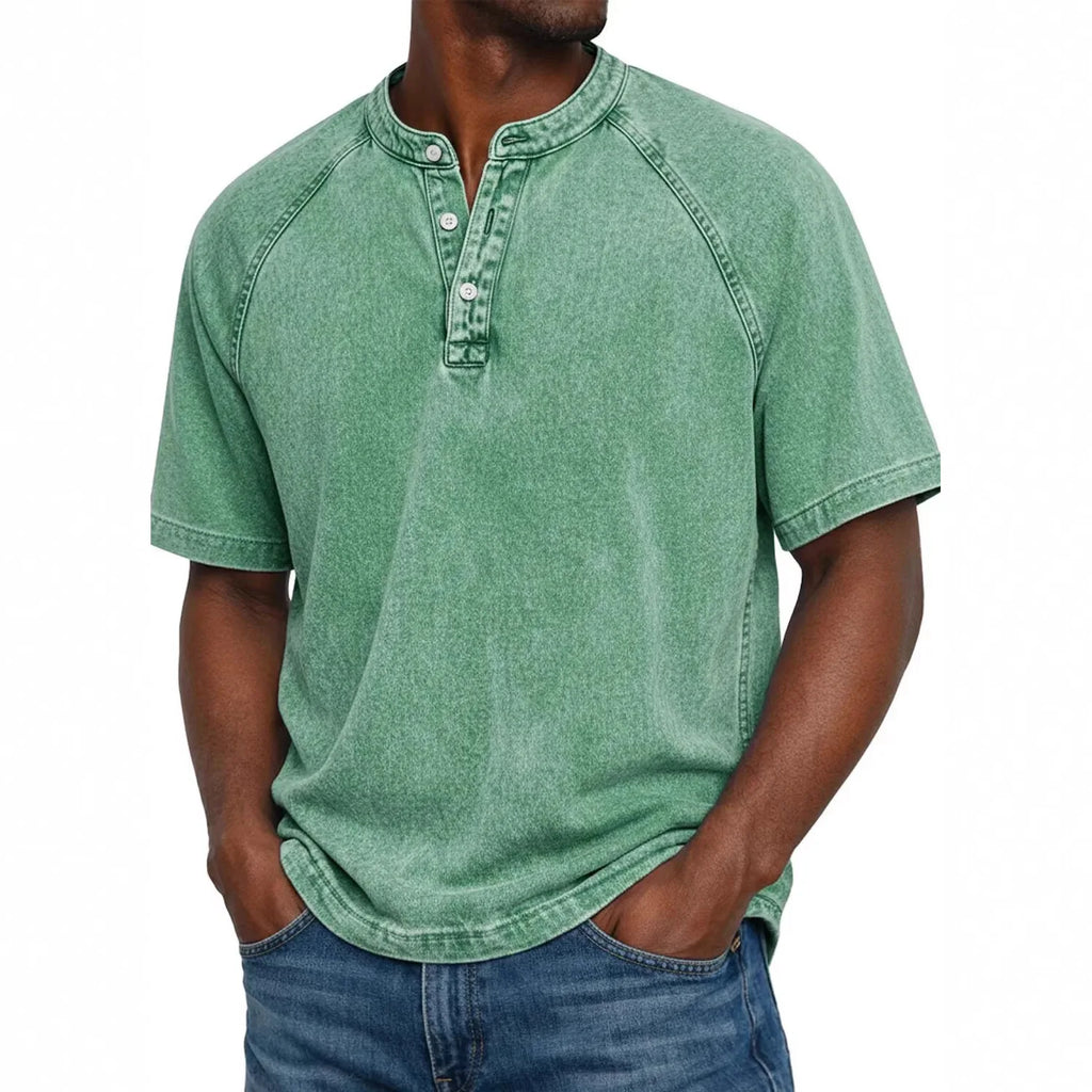 Pedro | Camisa vintage para hombre con botones