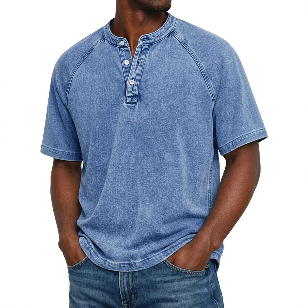 Pedro | Camisa vintage para hombre con botones