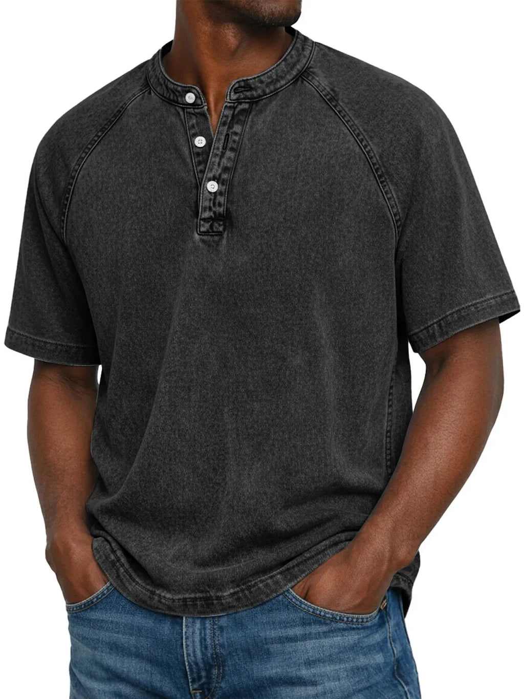 Pedro | Camisa vintage para hombre con botones