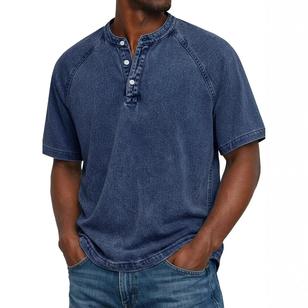 Pedro | Camisa vintage para hombre con botones