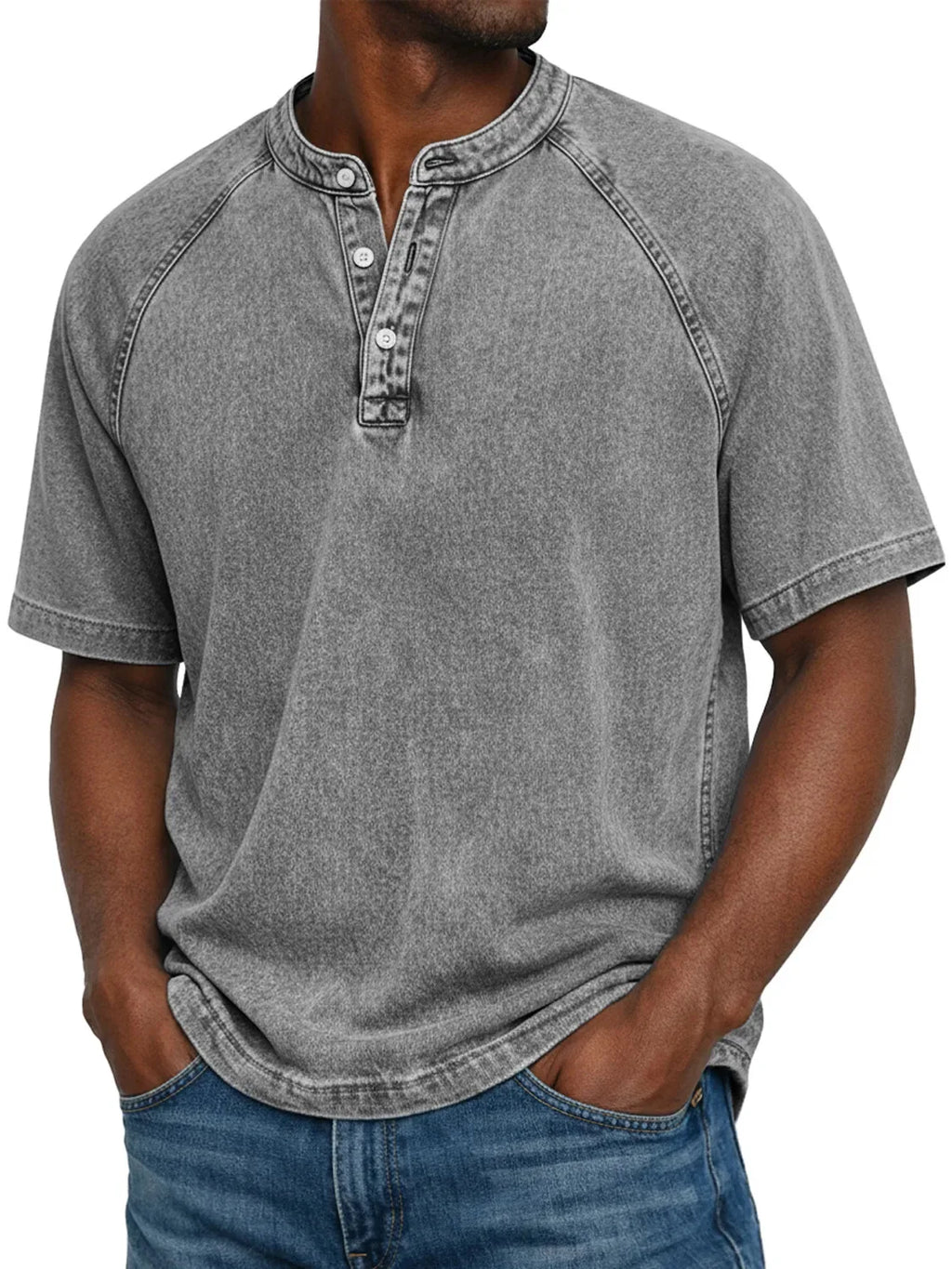 Pedro | Camisa vintage para hombre con botones