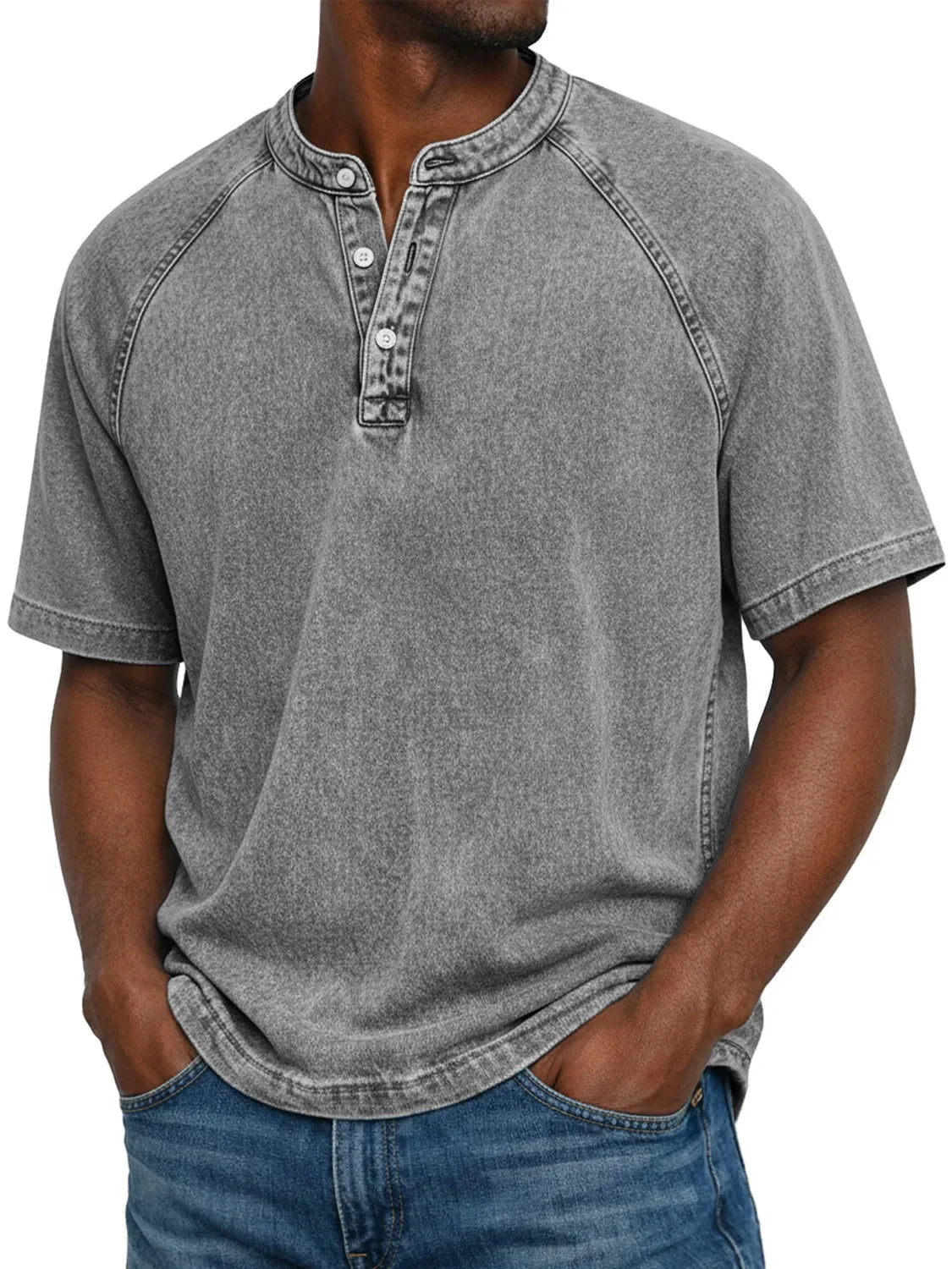 Pedro | Camisa vintage para hombre con botones