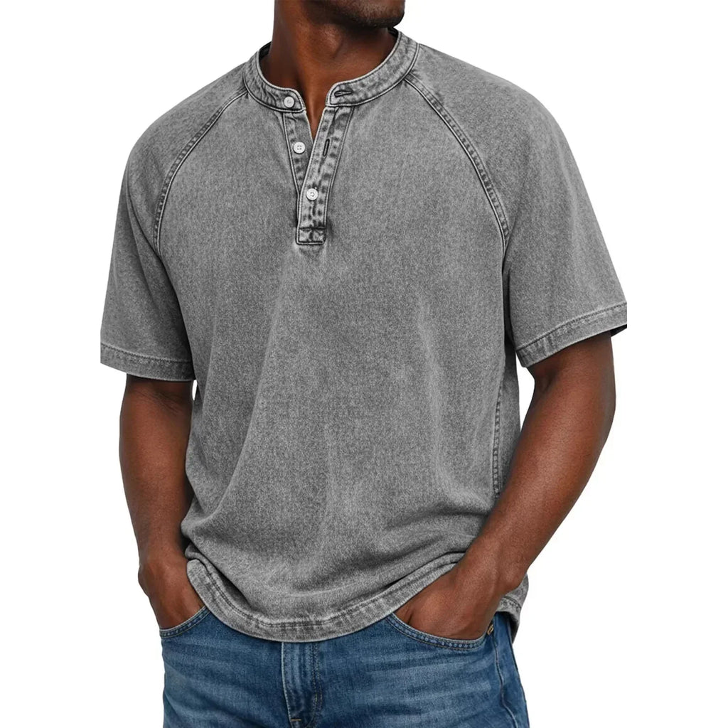 Pedro | Camisa vintage para hombre con botones