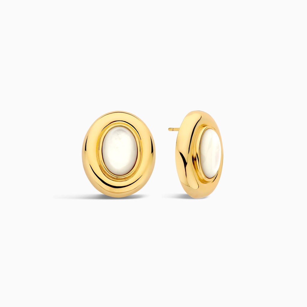 Pendientes Giselle Perla | Oro