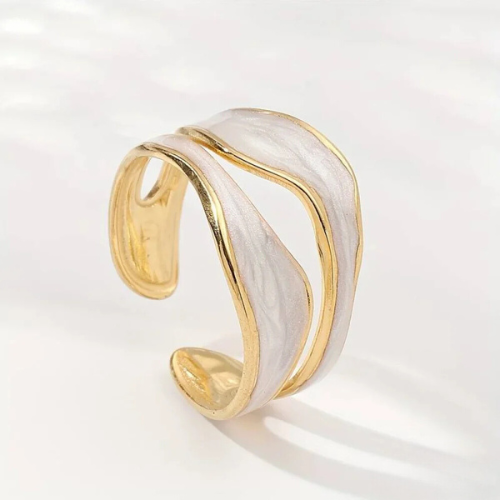 DREAM | Anillo vintage de dorado blanco