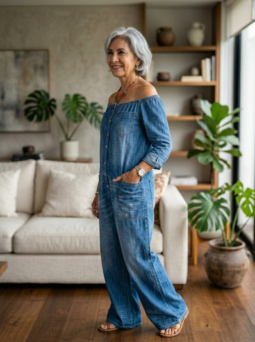 Fernanda - Mono vaquero elegante