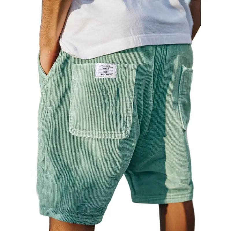 Victor | Pantalones cortos de terciopelo elegantes