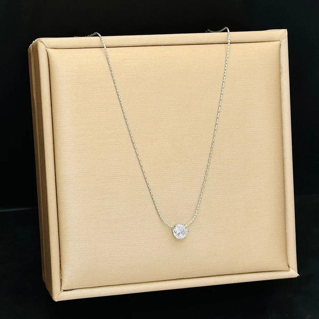 Collar de Moissanite Cléa