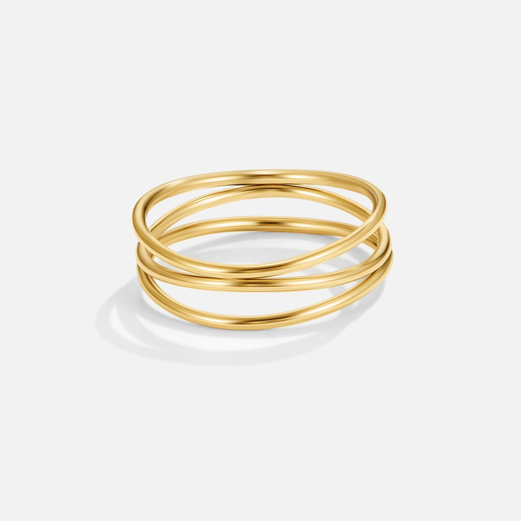 Anillo infinito Dorado
