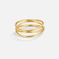 Anillo infinito Dorado