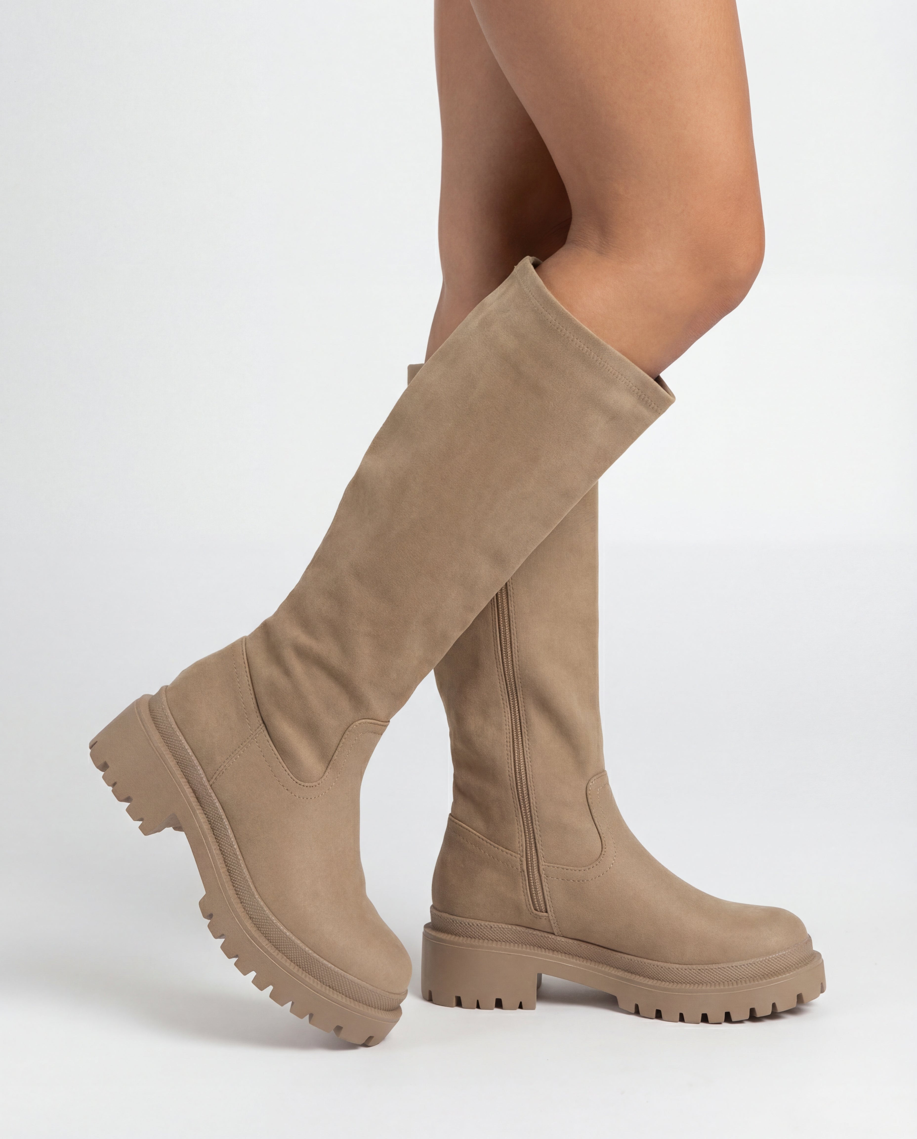 Anetta - Botas Altas Caqui