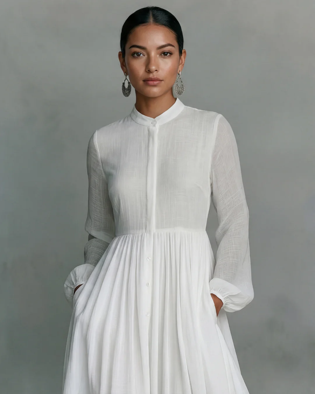 Lara - Vestido que Estiliza tu Figura y Combina Elegancia