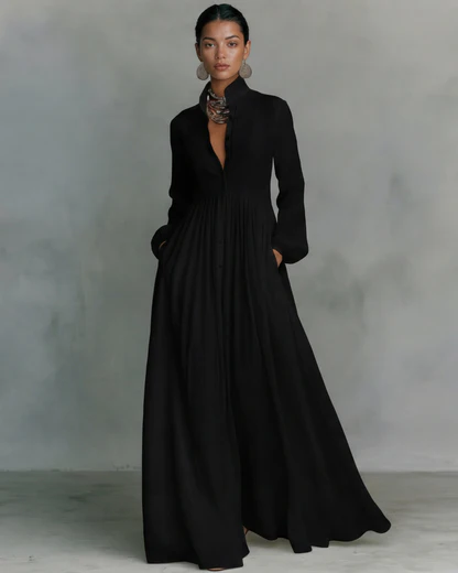 Lara - Vestido que Estiliza tu Figura y Combina Elegancia