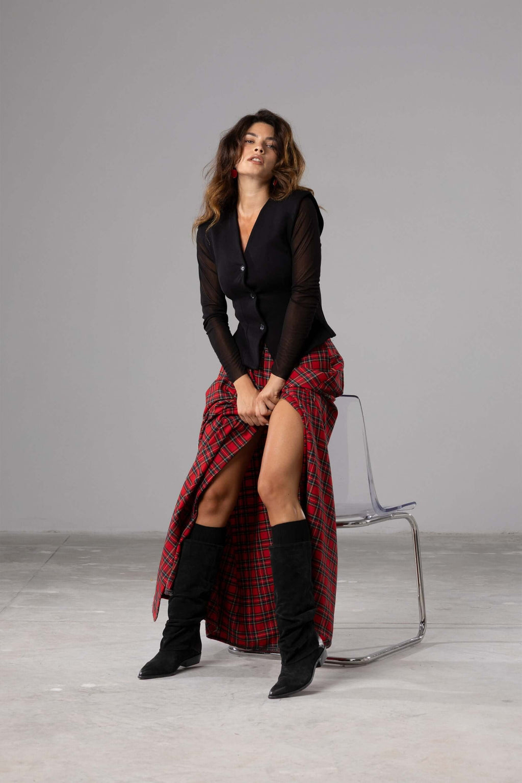 Botas Cowboy de Ante Zoe