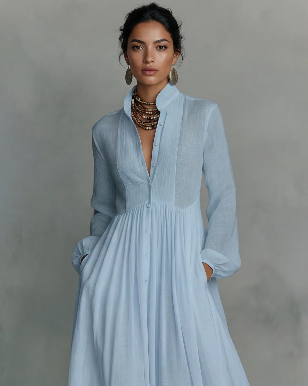 Lara - Vestido que Estiliza tu Figura y Combina Elegancia
