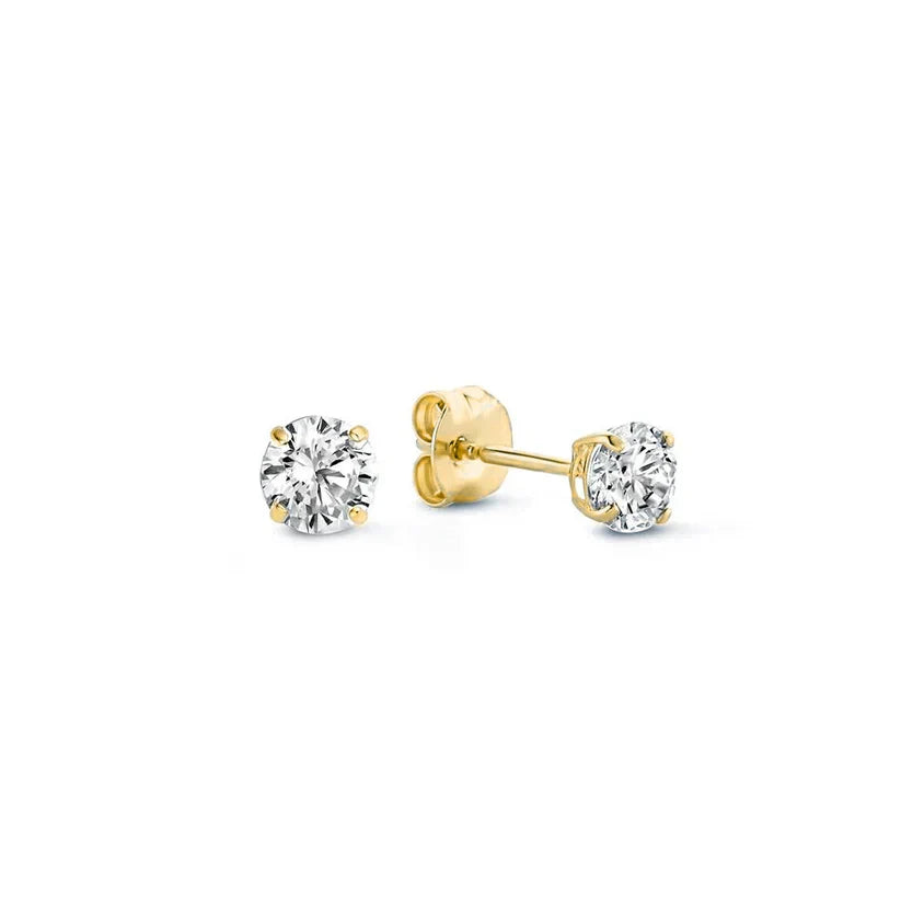 Pendientes con piedras Larmes de Lune | Oro