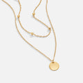 Collar con Disco Estratificado