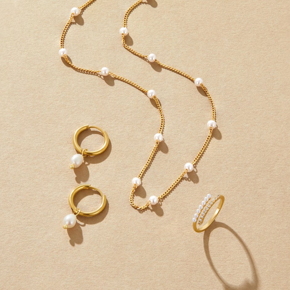 Collar Nura con Perla
