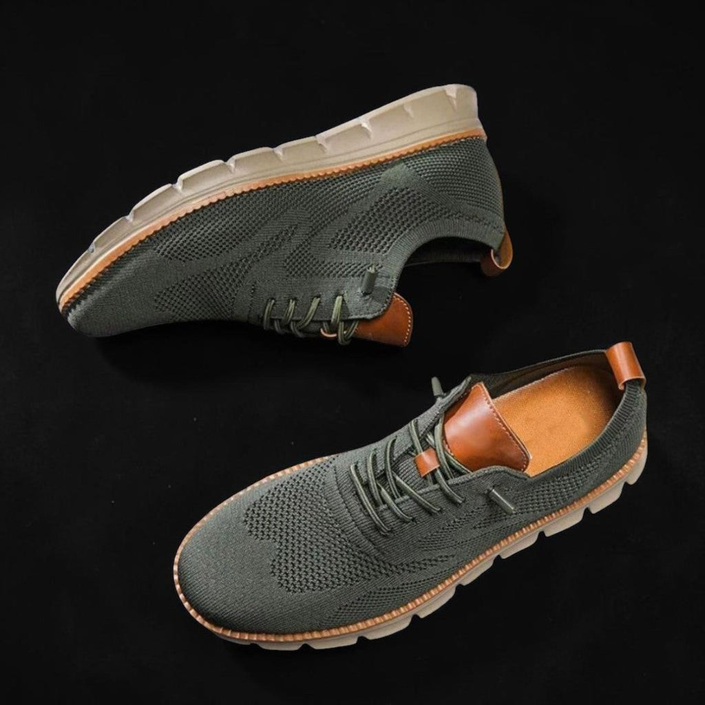 Renato– Zapatos de hombre con tejido de malla