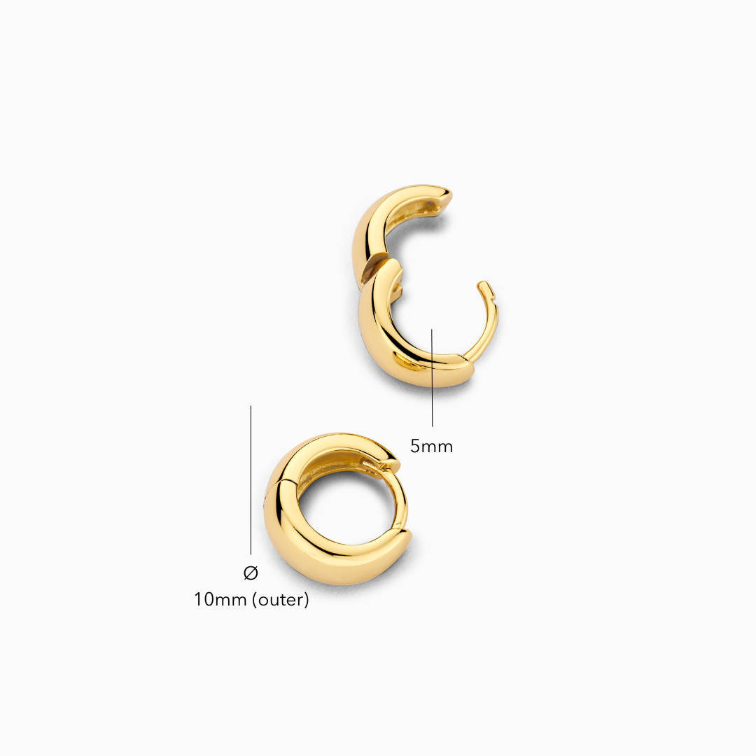 Mini cerchi Rue | Oro