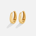 Pendientes de aro Valentina Dorados